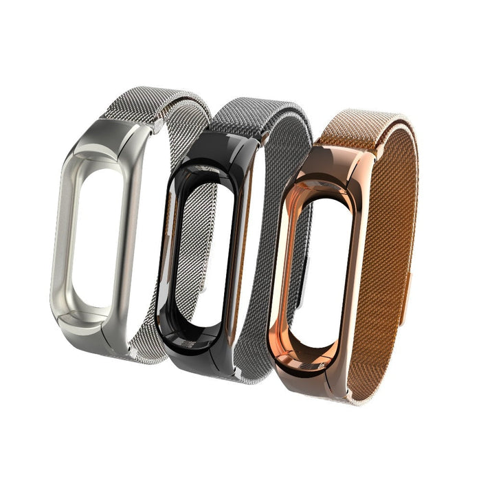 Bracelet Milanese stainless steel Xiaomi Mi Band 3 / Mi Band 4