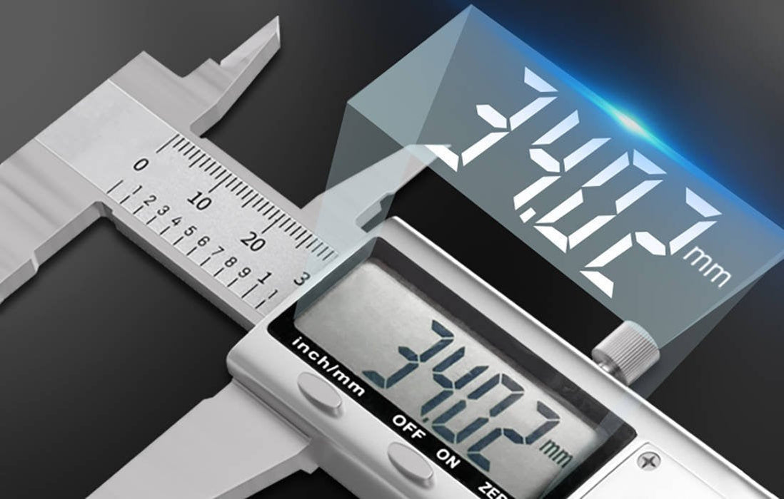 Vernier Caliper 150mm Deli Tools EDL91150 (silver) - Measuring tools<<<Tools<<<InnproXML