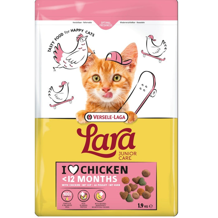 VERSELE-LAGA Lara Junior Chicken - dry cat food - 1,9kg