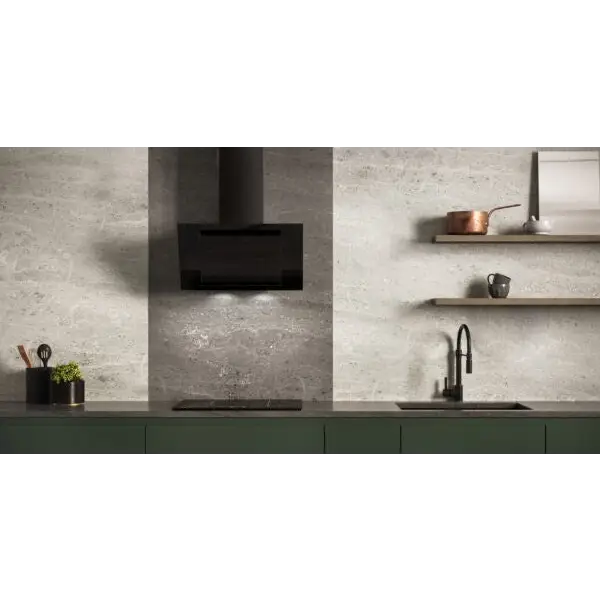 Vertical Eco Duo Glass Wall-mounted chimney hood Black - Cooker hoodsAGD-OKA<<<Home Appliance - ProductsAGD<<<ActionPL