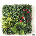 Vertical Garden Ibergarden Red Green Plastic Sheets 50 x 50 cm (10 Units) - Декорация и Осветление<<<Дом