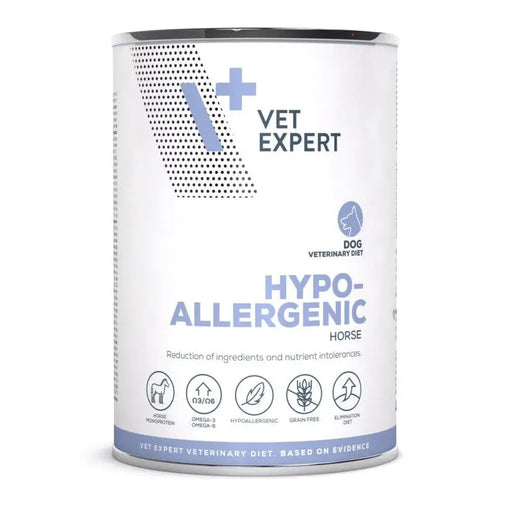 VET EXPERT Hypoallergenic Horse - wet dog food - 400g - Wet food for a dogVET-KMP<<<VETVET<<<ActionPL