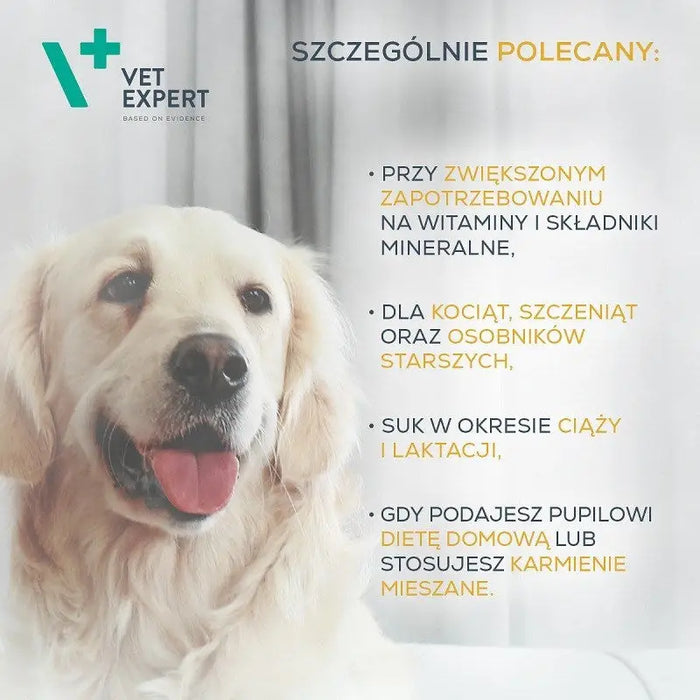 VET EXPERT Multivitamin - vitamin and mineral preparation for dogs and cats - 30 caps. - Supplements and medicinal