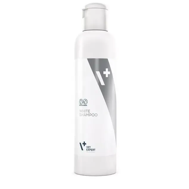 VET EXPERT White Shampoo - shampoo for dogs and cats with light coats - 250 ml - Universal medicinal preparations (for
