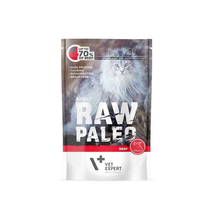 VETEXPERT Raw Paleo Adult Cat Beef - wet cat food - 100 g
