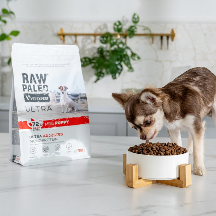 VETEXPERT Raw Paleo Ultra Mini Puppy Beef - dry food for puppies of small breeds - 2 kg