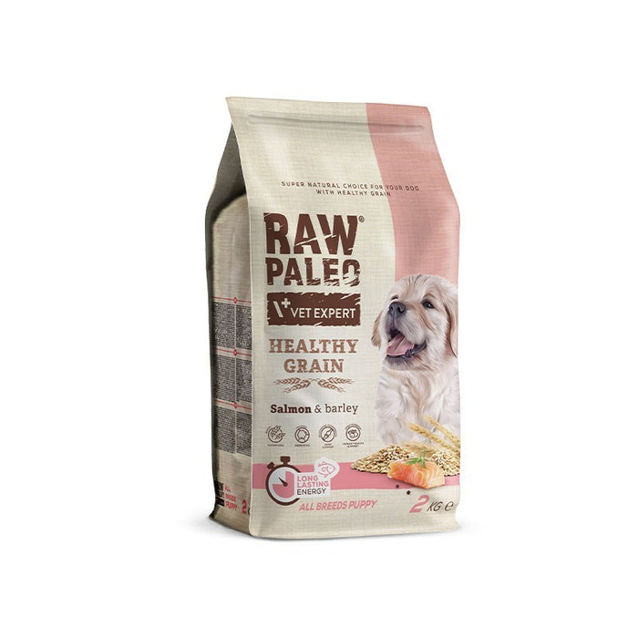 VETEXPERT Raw Paleo Healthy Grain Puppy Salmon and barley - dry dog food - 2 kg