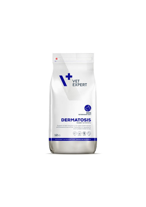 VETEXPERT Veterinary Diet Dermatosis Dog Rabbit & Potato - dry dog food - 12 kg