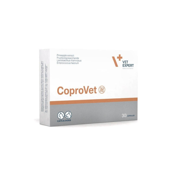 VETEXPERT CoproVet - preparation against the ingestion of feces for dogs and cats - 30 caps.
