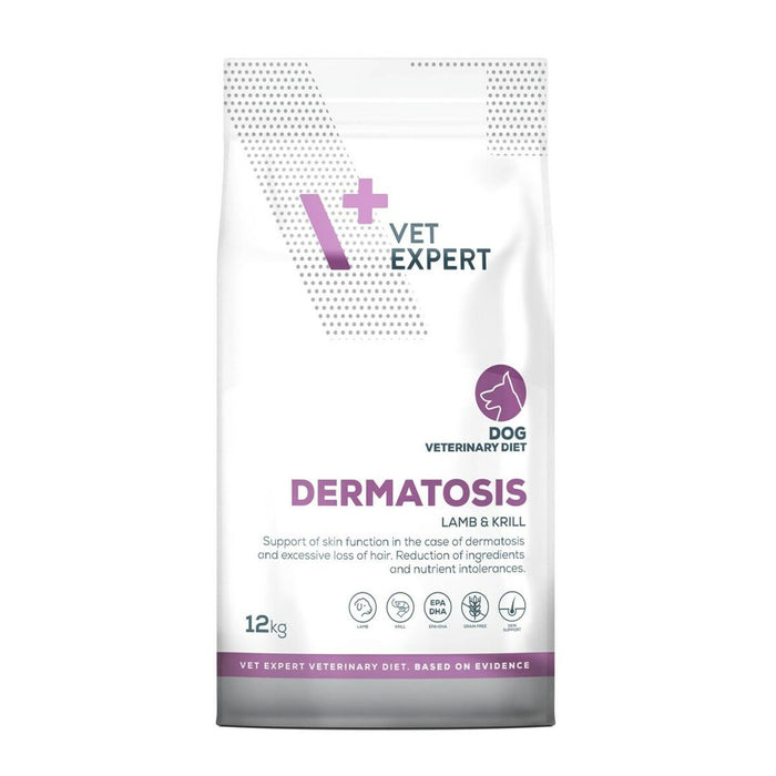 Fodder VETEXPERT Dermatosis Dog Lamb & Krill Lamb 12 kg
