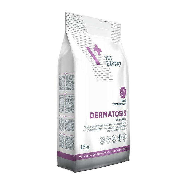 Fodder VETEXPERT Dermatosis Dog Lamb & Krill Lamb 12 kg