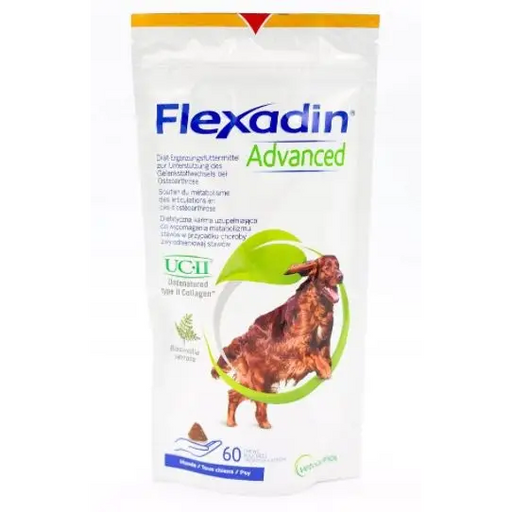 Vetoquinol Flexadin Advanced- snacks for dogs- 60 tablets - Supplements and medicated preparations