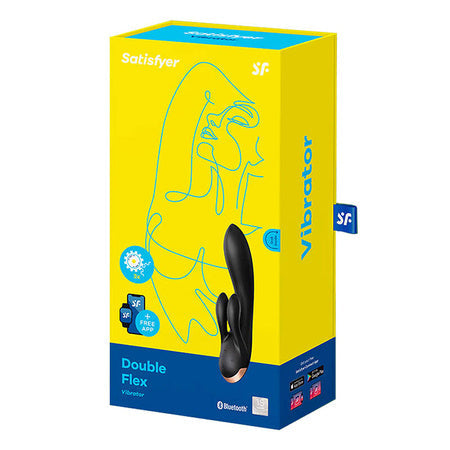 Vibrator Satisfyer Double Flex with App (Black) - Vibrators<<<Erotica<<<Health and beauty<<<InnproXML