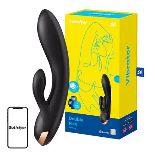 Vibrator Satisfyer Double Flex with App (Black) - Vibrators<<<Erotica<<<Health and beauty<<<InnproXML