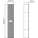 VICARD LISBON BATHROOM COLUMN - Мебели<<<Мебели и огледала за баня<<<Баня<<<Praktiker