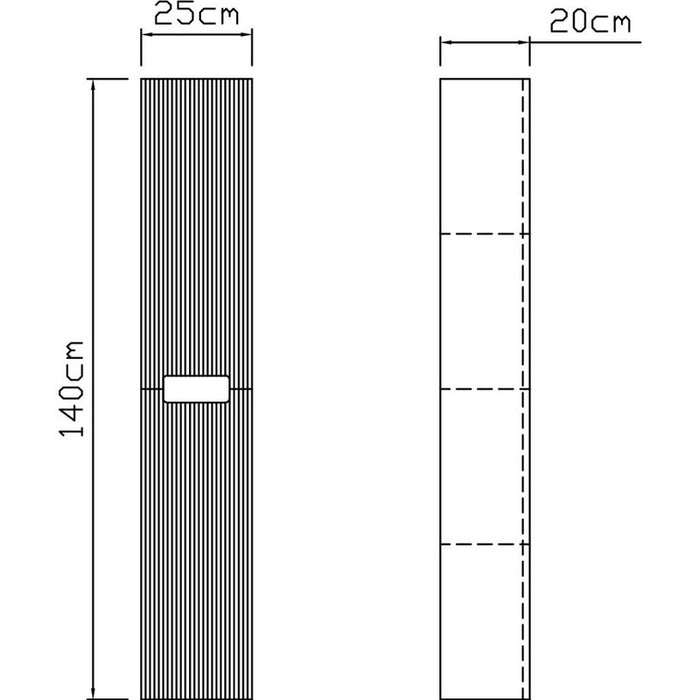 VICARD LISBON BATHROOM COLUMN