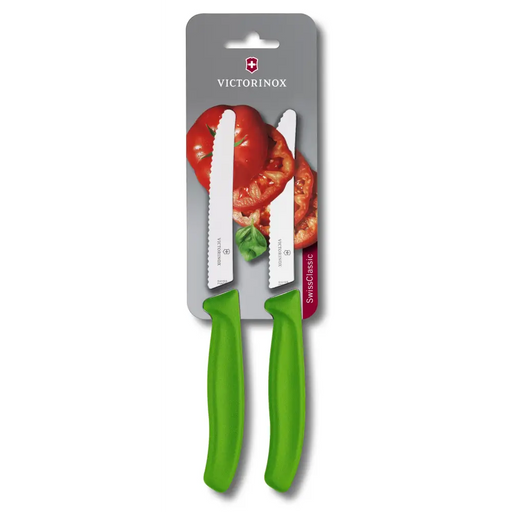 Victorinox SwissClassic knife set 11 cm. green 6.7836.L114B - Домакински прибори<<<За Кухнята<<<Малки