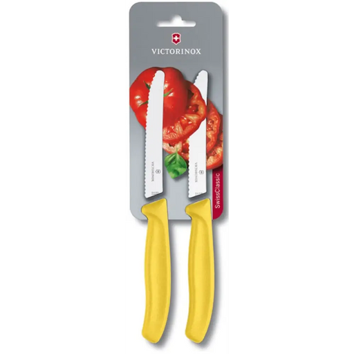 Victorinox SwissClassic knife set 11 cm. yellow 6.7836.L118B - Домакински прибори<<<За Кухнята<<<Малки