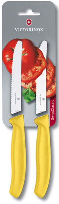 Victorinox SwissClassic knife set 11 cm. yellow 6.7836.L118B