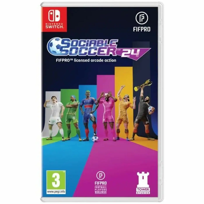 Video game for Switch Just For Games Sociable Soccer 24 (FR) - Електроника Игри<<<Компютри|