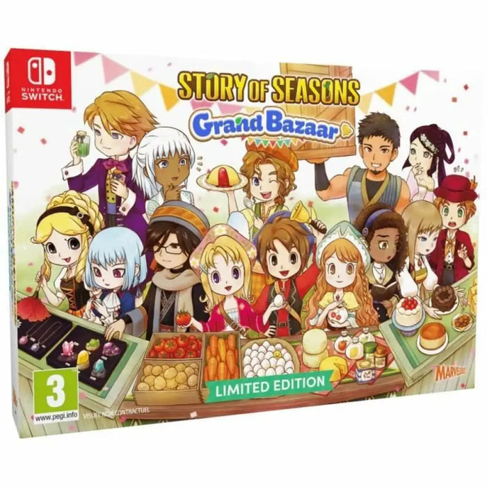 Video game for Switch Just For Games Story of Seasons Grand Bazaar: Limited Edition - Електроника Игри<<<Компютри|