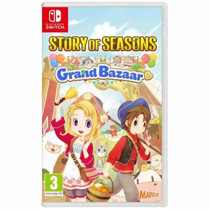 Video game for Switch Just For Games Story of Seasons Grand Bazaar - Електроника Игри<<<Компютри|