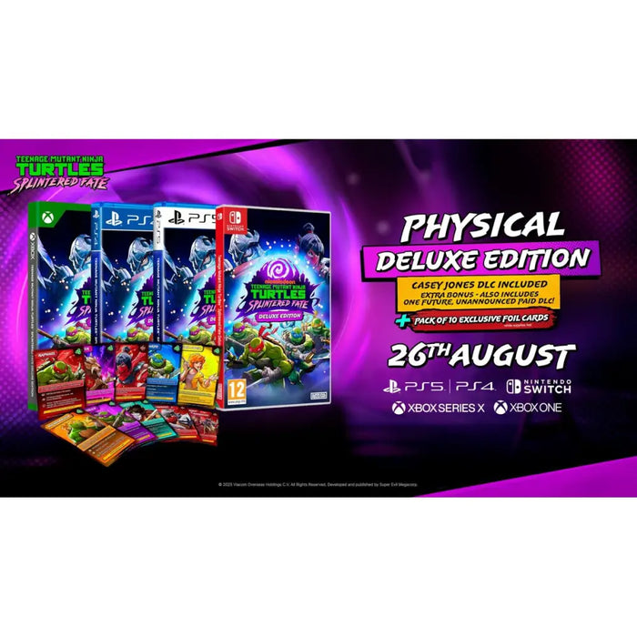 Video game for Switch Just For Games Teenage Mutant Ninja Turtles Splintered Fate - Електроника Игри<<<Компютри|