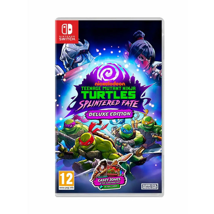 Video game for Switch Just For Games Teenage Mutant Ninja Turtles Splintered Fate - Електроника Игри<<<Компютри|