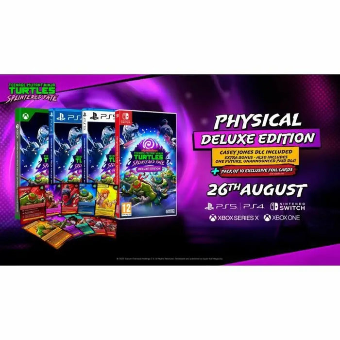 Video game for Switch Just For Games Teenage Mutant Ninja Turtles Splintered Fate - Електроника Игри<<<Компютри|