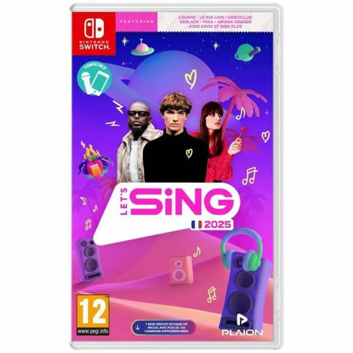 Video game for Switch KOCH MEDIA Let’s Sing 2025 - Електроника Игри<<<Компютри| Електроника<<<BigBuy&&&Видео
