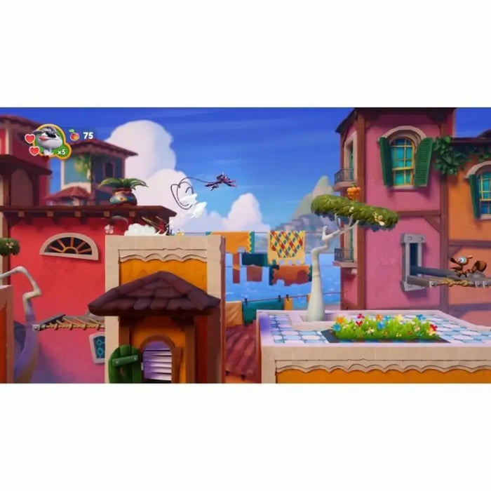 Video game for Switch Microids 3 in 1: Marsupilami + Les Sisters + The Smurfs: Village Party (FR) - Електроника