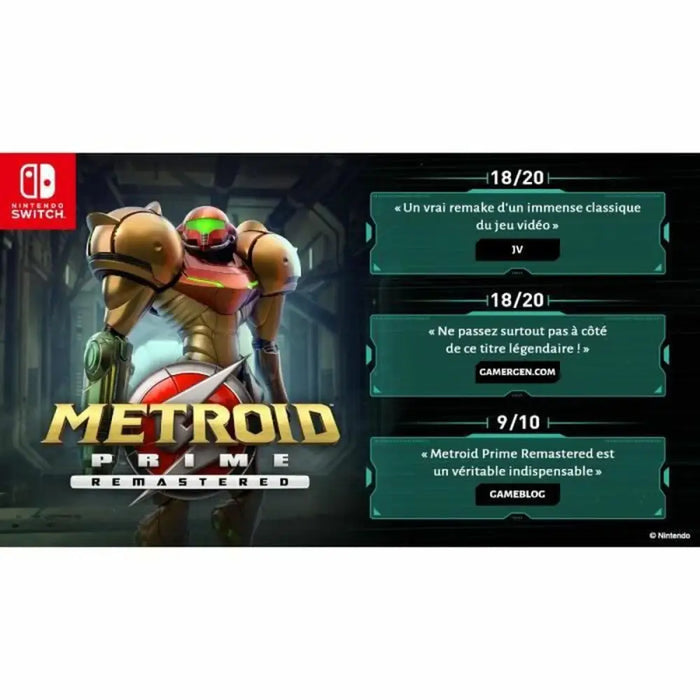 Video game for Switch Nintendo Metroid Prime Remastered - Електроника Игри<<<Компютри| Електроника<<<BigBuy&&&Видео