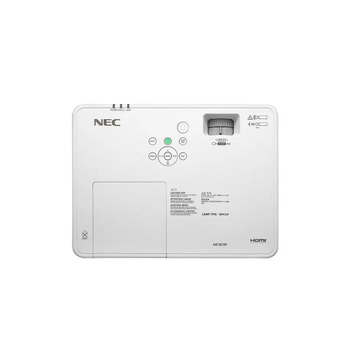 Видеопроектор NEC ME383W 1280 x 800 (WXGA) 3800 ANSI LCD 16000:1 - Проектори<<<Проектори интерактивен под