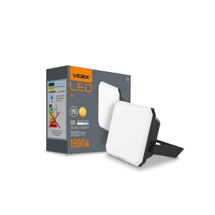 LED SPOTLIGHT VLE-F3-0205B FLOOD 20W/5K VIDEX