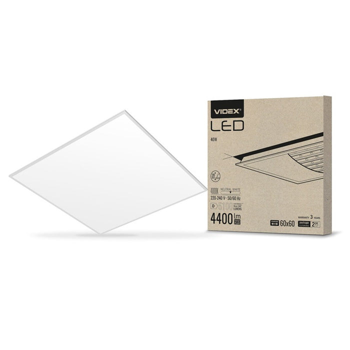 PACK OF 2 PANEL VLE-PB404W PANEL 600 40W/4K VIDEX