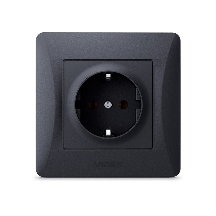 CONTACT SHUKO VF-BNSK1G-BG 16A BINERA VIDEX - GRAPHITE
