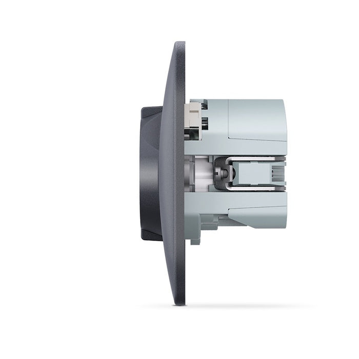 CONTACT SHUKO VF-BNSK1GUC-BG USB-A+USB-C BINERA VIDEX - GRAPHITE