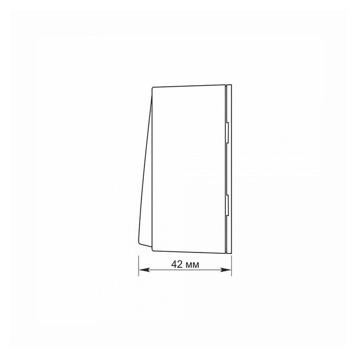 SERIAL KEY FOR OPEN ASSEMBLY VF-BNS12-W BINERA VIDEX - WHITE