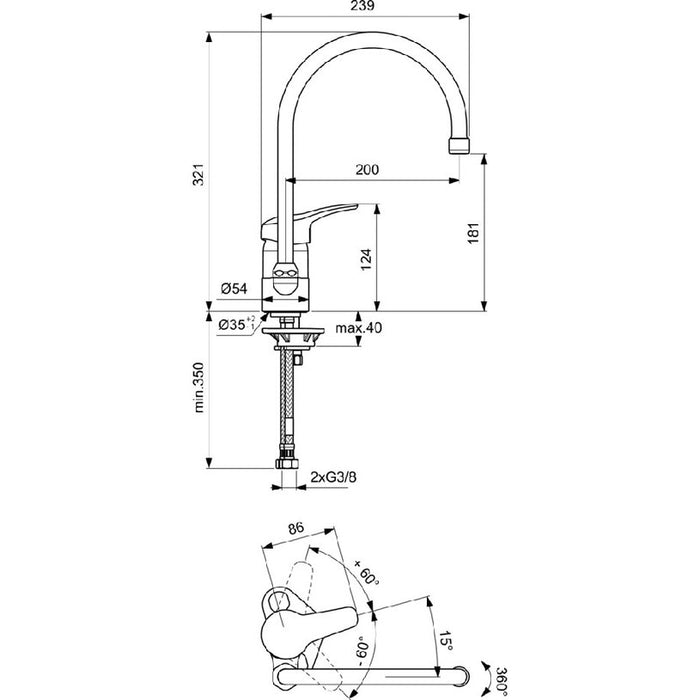VIDIMA SEVA S KITCHEN MIXER