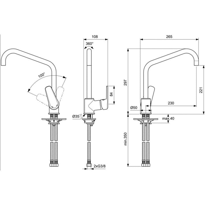 VIDIMA SEVA L KITCHEN MIXER
