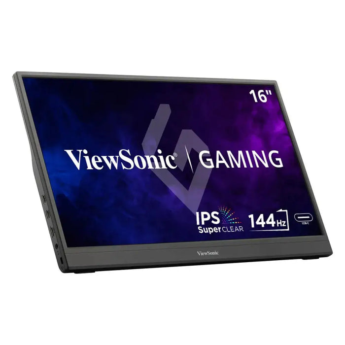VIEWSONIC LED portable monitor VX1654 16inch Full HD 250 nits resp 6.5ms incl 2x0 8W speakers 144Hz 2x USB-C 60W mini