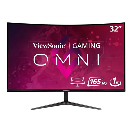 VIEWSONIC VX3218-PC-MHD Gaming Monitor 32inch FHD VA curve 165Hz 1ms MPRT 2xHDMI DisplayPort speakers - Консюмър и