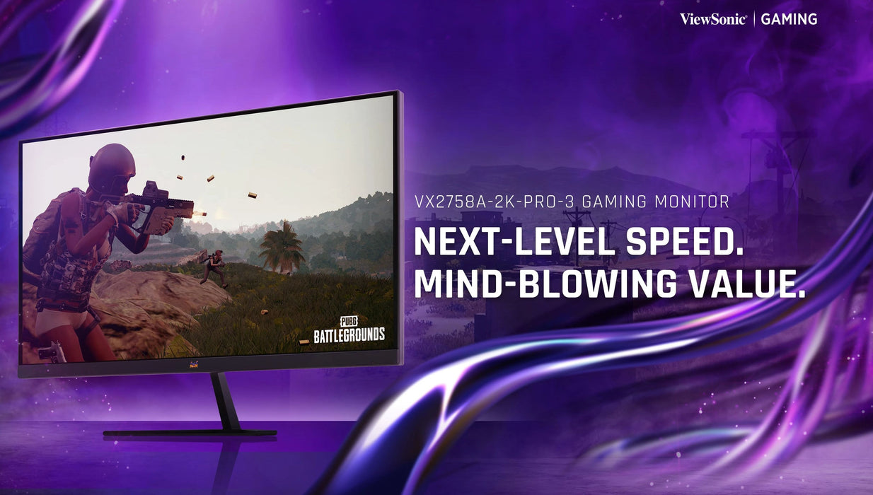 VIEWSONIC VX2758A-2K-PRO-3 27inch IPS 2560x1440 1ms 2xHDMI DP