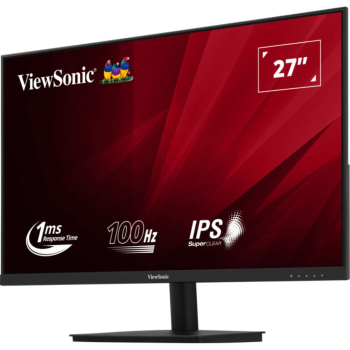 VIEWSONIC VA270-H-2 27inch Frameless FHD SuperClear IPS LED Monitor with VGA and HDMI