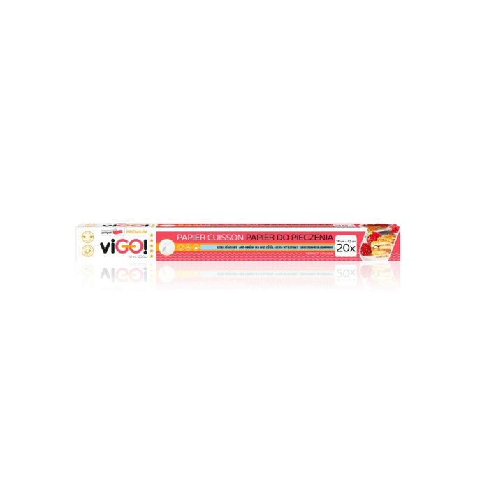 WHITE BAKING PAPER ROLL 20 PCS. PREMIUM VIGO