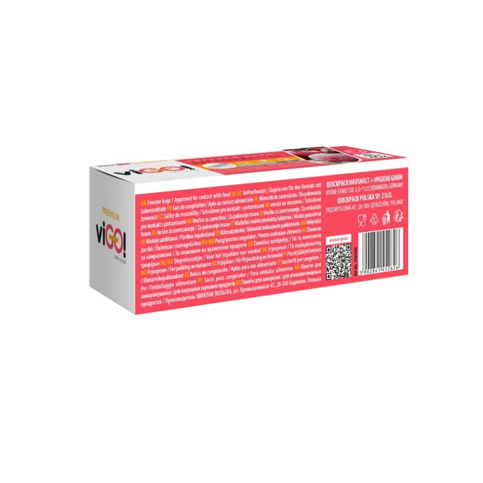 FREEZER BAGS 3 L 40 PCS. PREMIUM VIGO