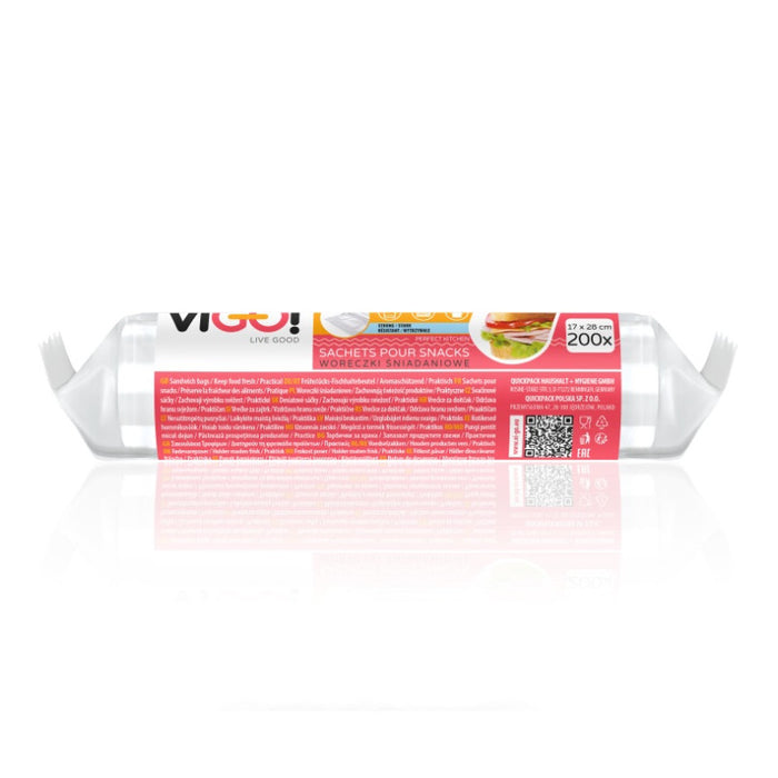 ENVELOPE FOR FOOD PRODUCTS SIZE 17 X 28 CM. 200 pcs. STANDARD VIGO