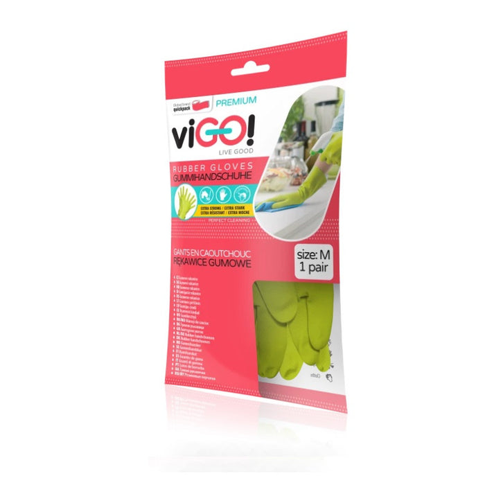 HOUSEHOLD RUBBER GLOVES M PREMIUM VIGO