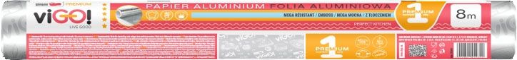 ALUMINUM FOIL FOR GRILL 8 M PREMIUM #1 VIGO