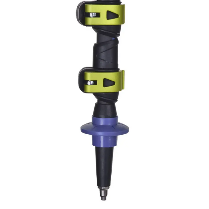 VIKING CARBO LITE TREKKING POLES BLACK/LIME - Poles for Nordic Walking and trekkingSIA-KNT<<<Sport